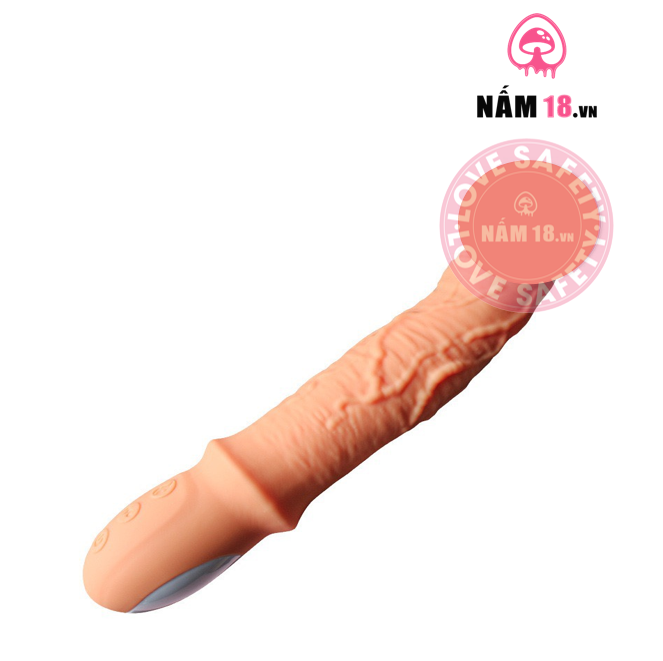  Dương Vật Giả Dildol Tỏa Nhiệt 9 Chế Độ Rung 