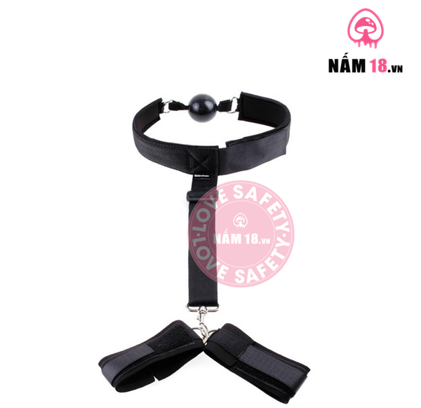 Set Khóa Miệng Trói Tay - Đồ Chơi BDSM