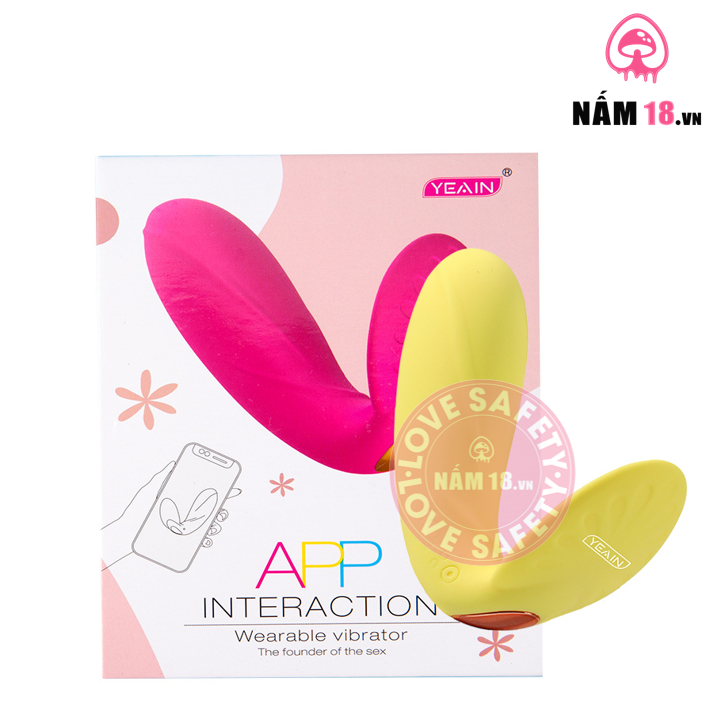  Trứng Rung Yeain Wearable Vibrator Điều Khiển App 