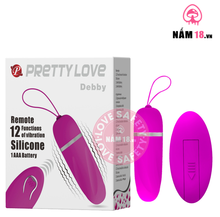  Trứng Rung Pretty Love Debby 12 Chế Độ Rung 