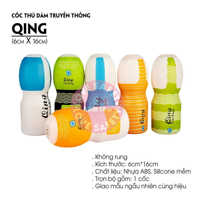  Âm Đạo Giả Cốc Qing - Silicone Mềm Mại 