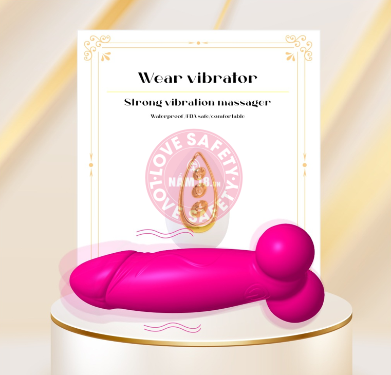  Trứng Rung Dildo Mini 10 Chế Độ Rung 
