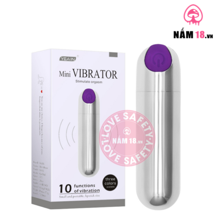  Đạn Rung Yeain Mini 10 Chế Độ Rung 