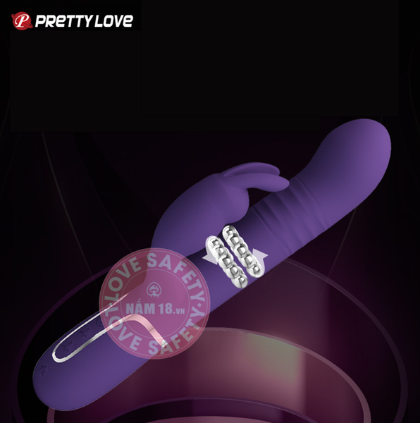 Dương Vật Giả Pretty Love Reesen 12 Chế Độ Rung Thụt