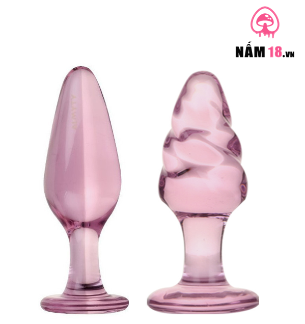 Phích Cắm Hậu Môn Thủy Tinh Size XS 