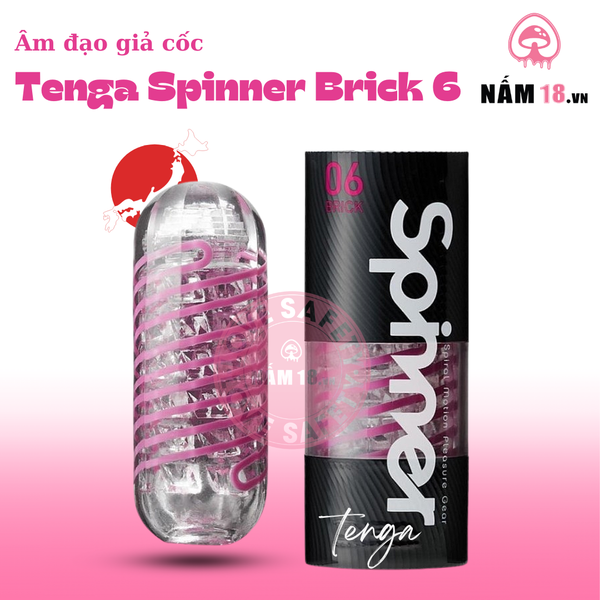 Âm Đạo Giả Cốc Tenga Spinner Brick 6