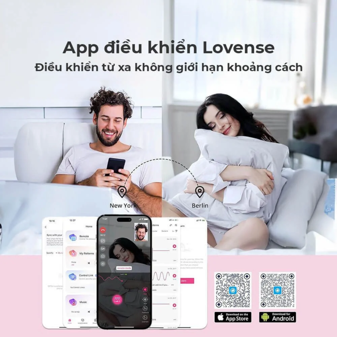  Trứng Rung Lovense Lush 3 Điều Khiển App 