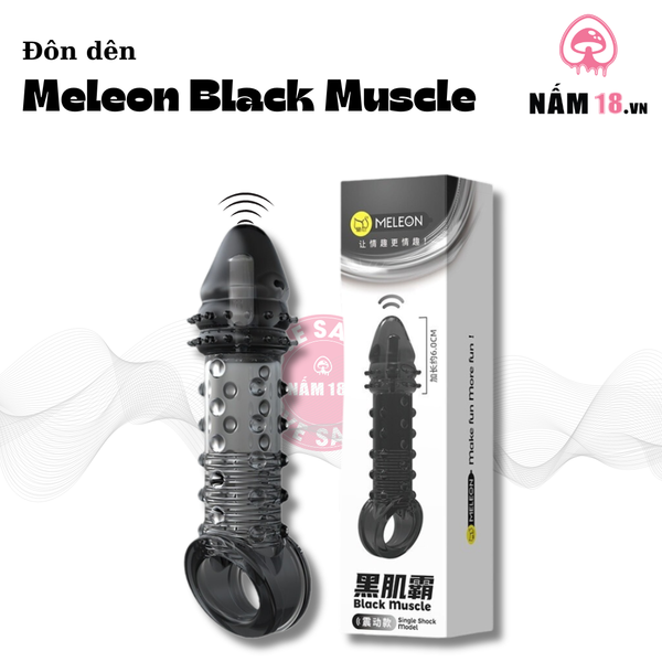 Đôn Dên Meleon Black Muscle Rung Đầu Chống Tuột