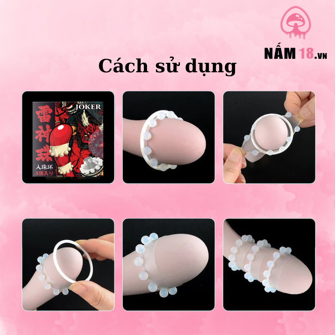  Vòng Đeo Bi Joker - Hỗ Trợ Kích Thích, Kéo Dài Thời Gian 