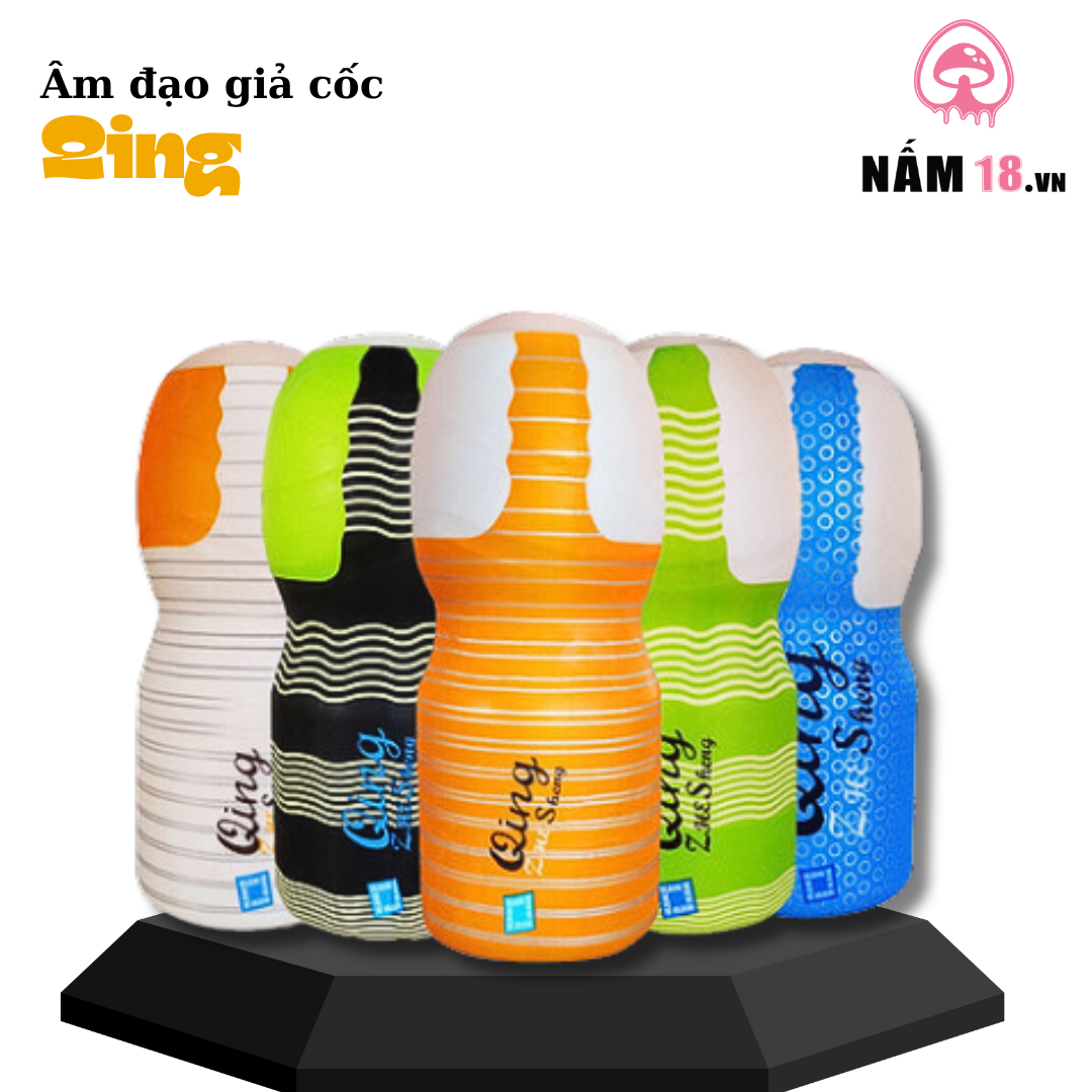  Âm Đạo Giả Cốc Qing - Silicone Mềm Mại 