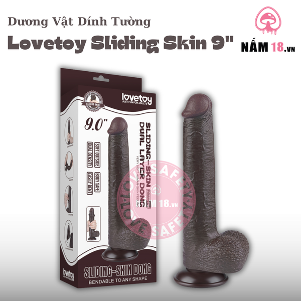 Dương Vật Lovetoy Sliding Skin Dong 9.0