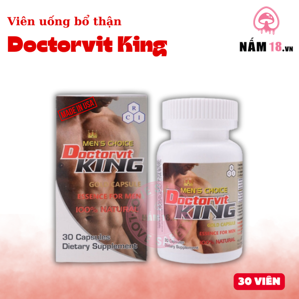 Viên Uống Bổ Thận, Tăng Testosterone Doctorvit King