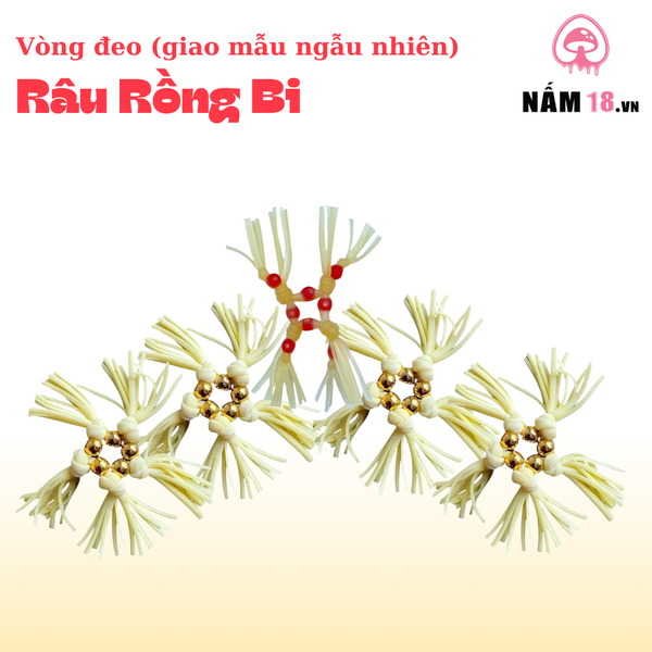 Vòng Đeo Silicon Râu Rồng - Bi Cao Cấp