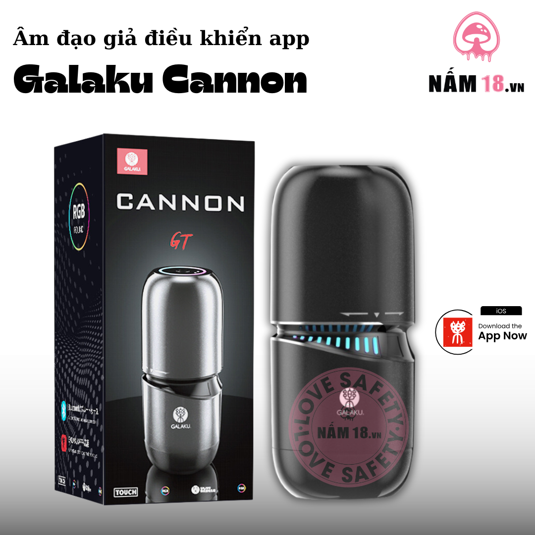  Âm Đạo Giả Galaku Cannon Điều Khiển App 