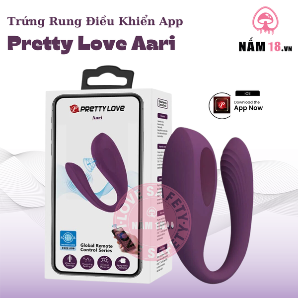 Trứng Rung Điều Khiển App Pretty Love Aari