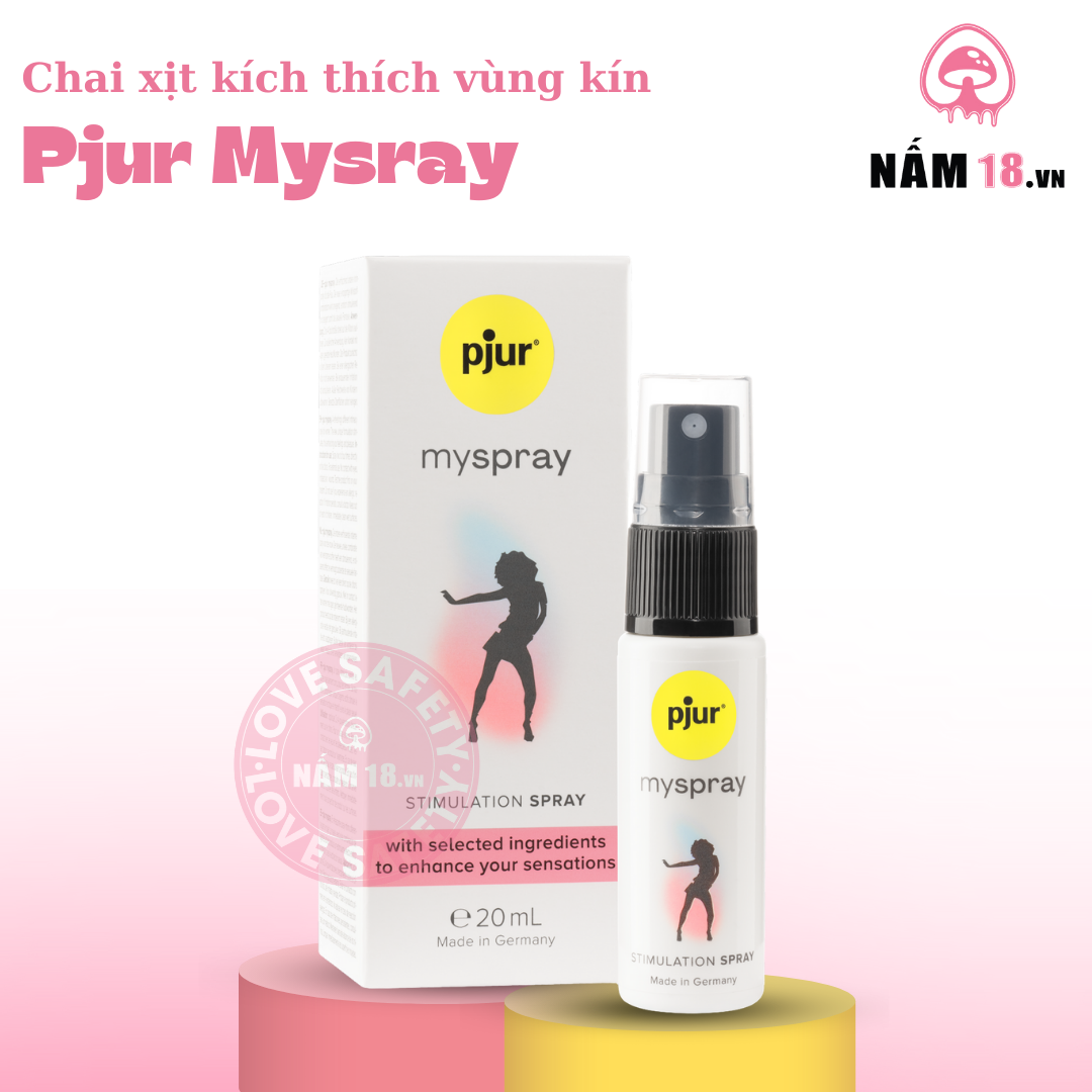  Chai Xịt Kích Thích Vùng Kín Pjur Myspray 