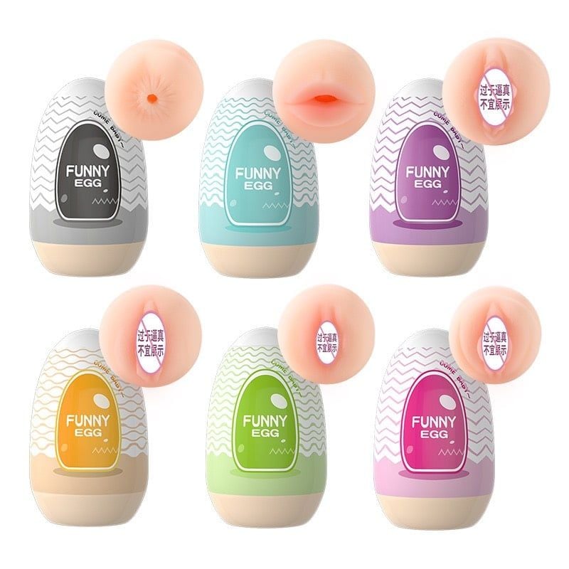  Trứng Thủ Dâm Funny Egg Silicone Siêu Mềm 