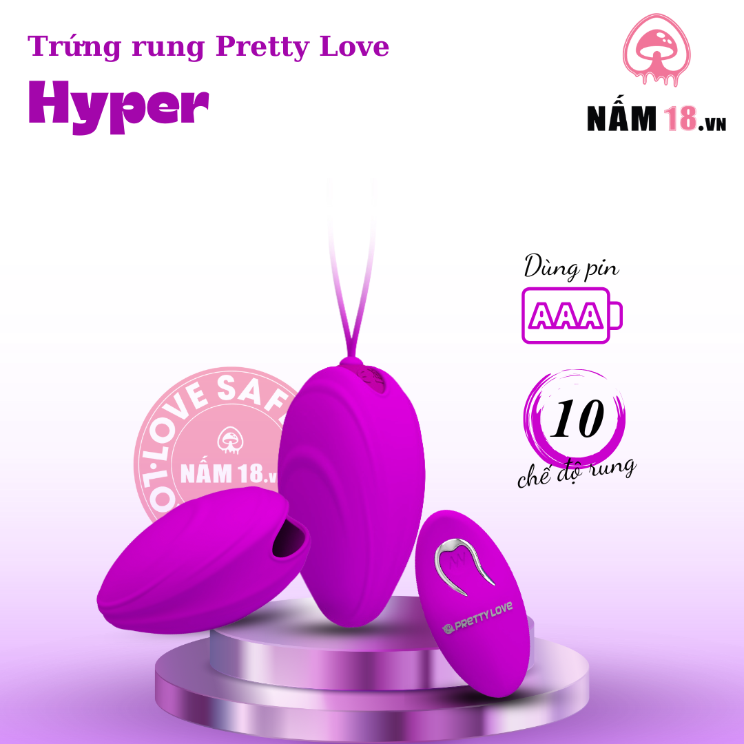  Trứng Rung Pretty Love Hyper 