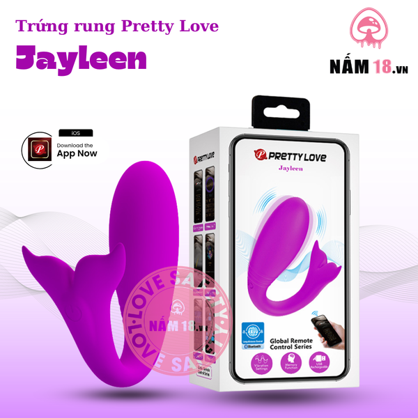 Trứng Rung Pretty Love Jayleen Điều Khiển App