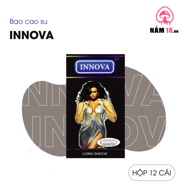 Bao Cao Su Kéo Dài Thời Gian, Điểm Nổi Innova - Hộp 12 Cái