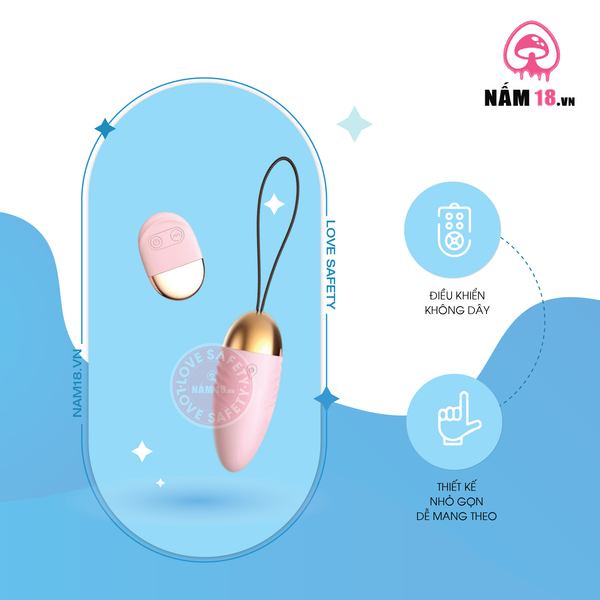 Trứng Rung Vibrator Spark Of Love 12 Chế Độ Rung