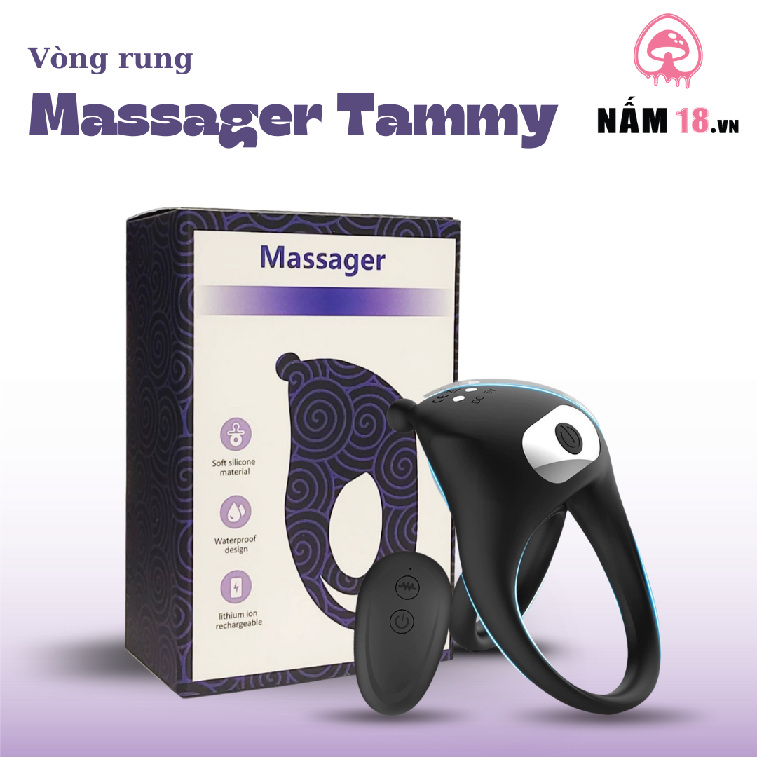  Vòng Rung Dương Vật Massager Tammy 