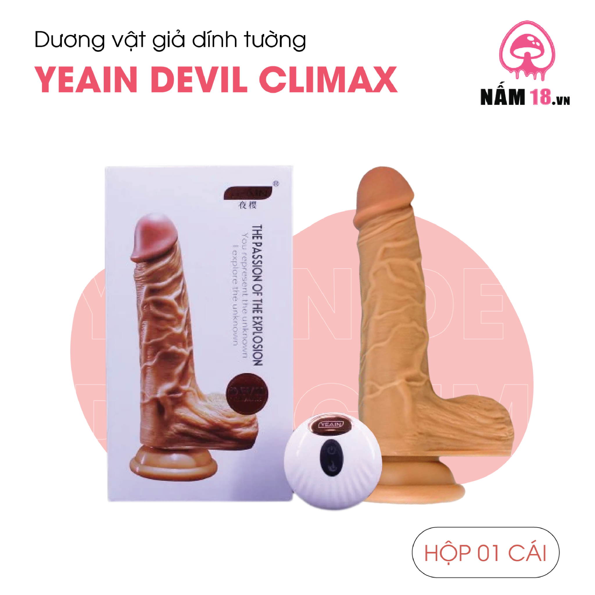  Dương Vật Dính Tường Yeain Devil Climax Phát Nhiệt Rung Ngoáy Đa Chế Độ 
