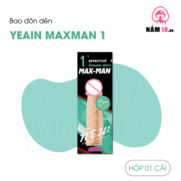 Bao Cao Su Đôn Dên Tăng Kích Thước Yeain Maxman 1