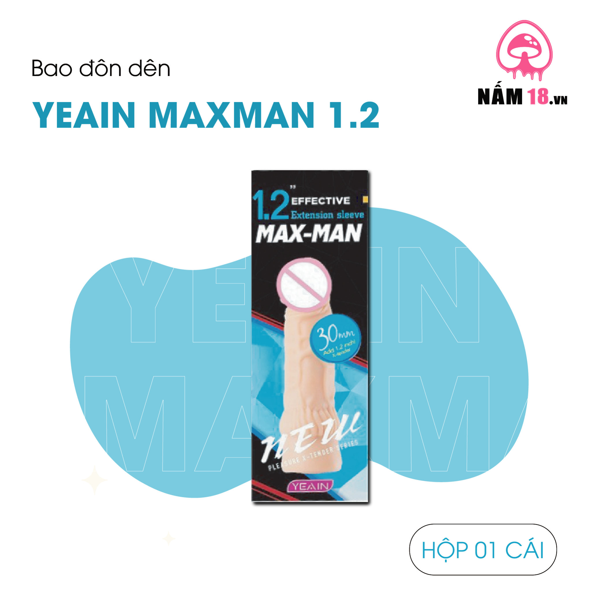  Bao Cao Su Đôn Dên Tăng Kích Thước Yeain Maxman 1.2 