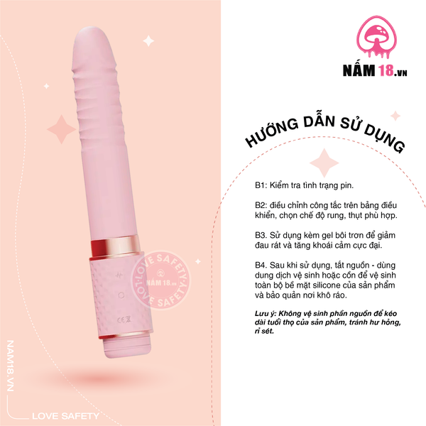 Dương Vật Giả Yeain Stretch Sucking Rung, Thụt Đa Chế Độ