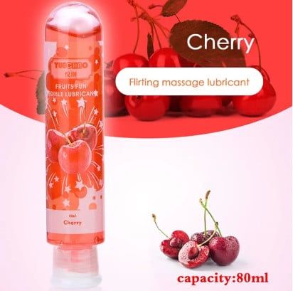 Gel Bôi Trơn Trái Cây Hương Cherry - Chai 80ml