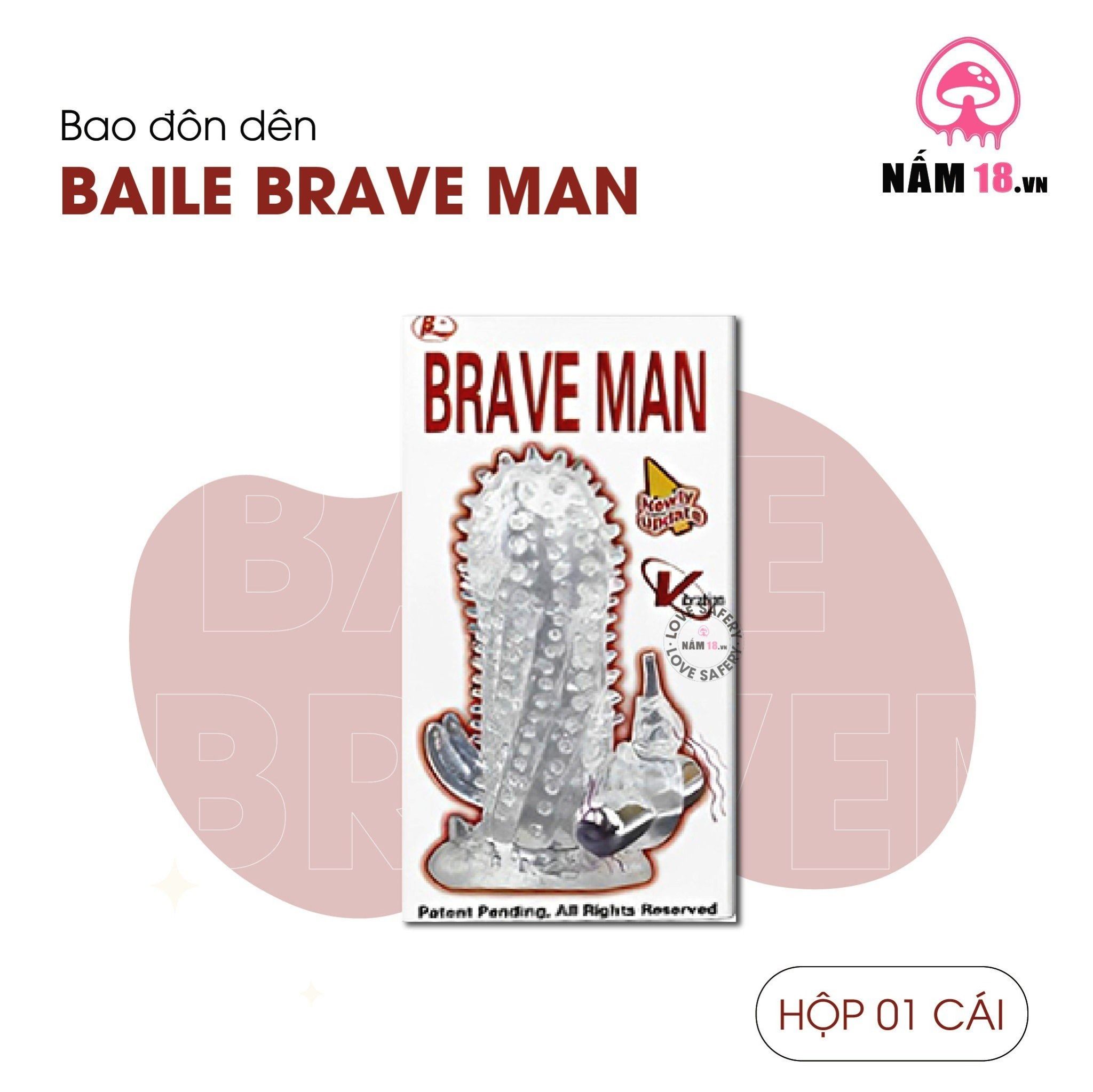  Bao Cao Su Đôn Dên Tăng Kích Thước Baile Braveman - Rung Nhánh 