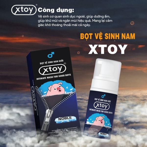 Dung Dịch Vệ Sinh Nam Xtoy Noble Dạng Bọt - 100ml