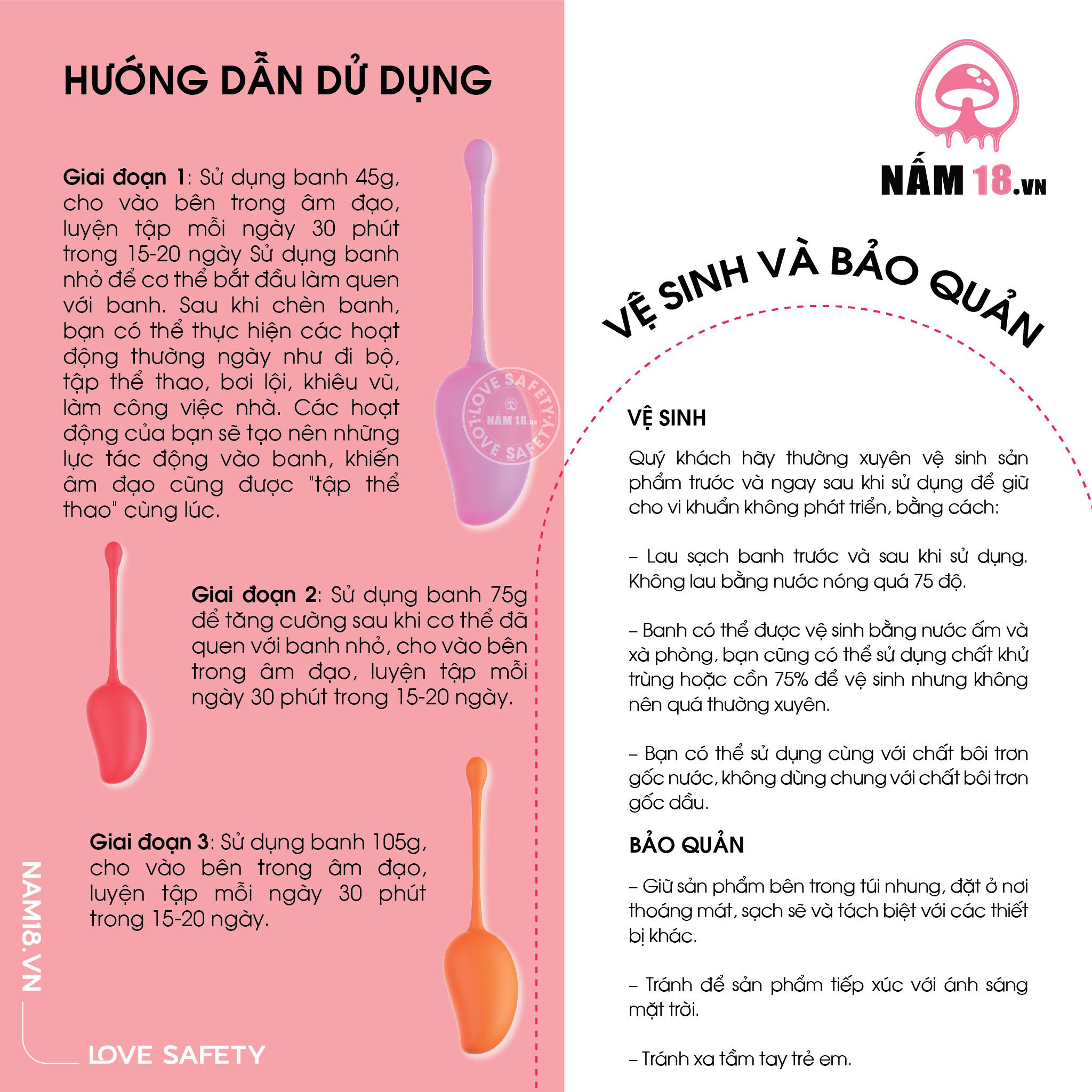  Bóng Tập Kegel Evelyn 