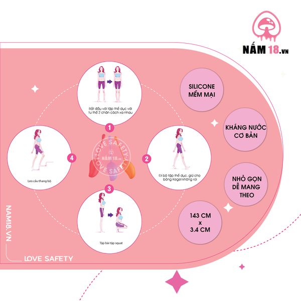 Bóng Tập Kegel Evelyn