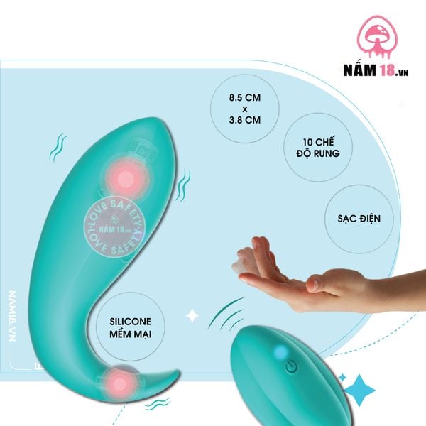 Trứng Rung Cao Cấp Sophia 10 Chế Độ Rung