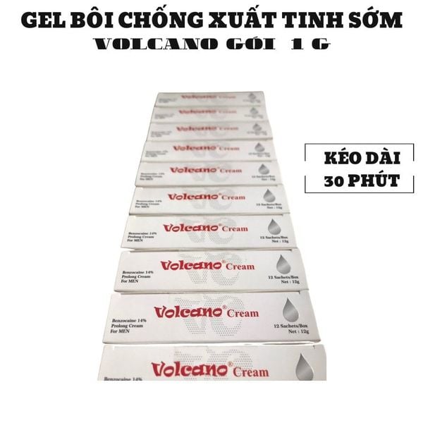 Kem Bôi Kéo Dài Thời Gian Volcano 14% - Tuýp 1gr