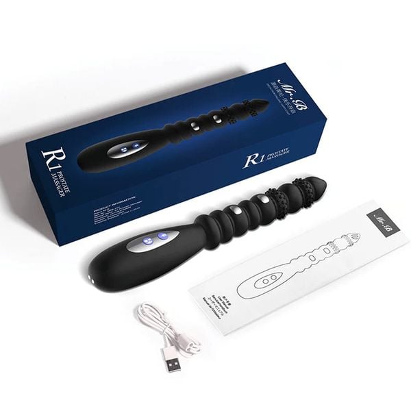 Que Rung Hậu Môn MrB R1 10 Chế Độ Rung Kích Xung Điện