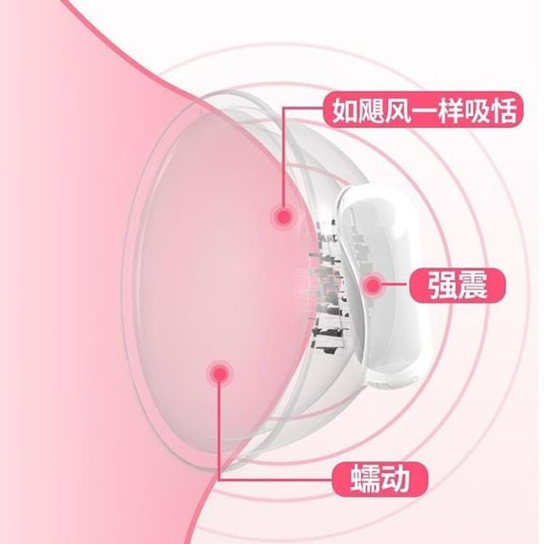 Trứng Rung Kích Thích Đầu Ti Vùng Ngực