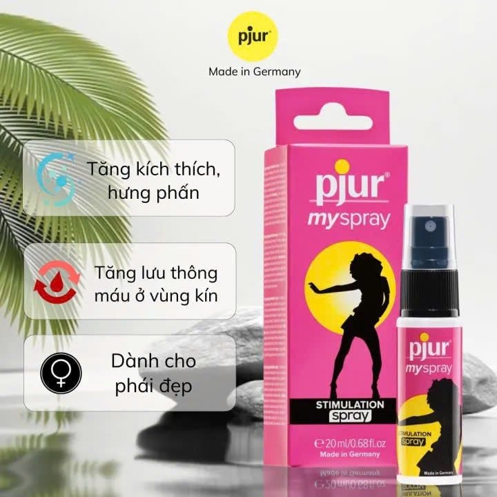  Chai Xịt Kích Thích Vùng Kín Pjur Myspray 