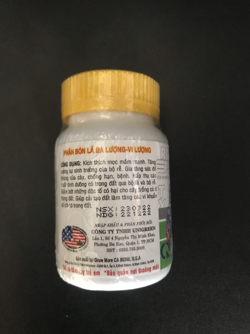 Phân bón lá hữu cơ Root Plex lọ 100gram – CH VẬT TƯ NÔNG NGHIỆP THỦ ĐỨC