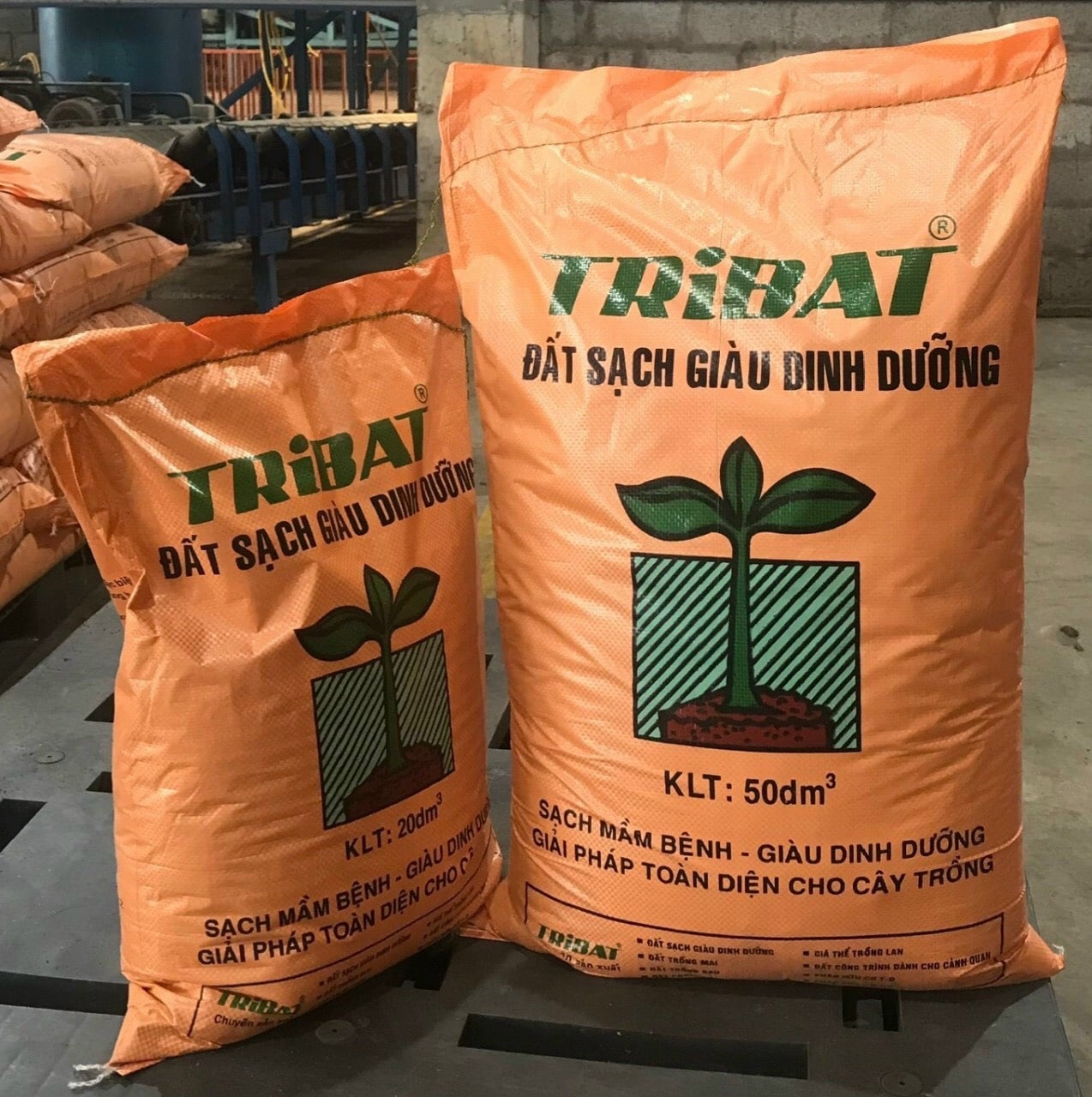 ĐẤT SẠCH DINH DƯỠNG TRIBAT 50dm3 – CH VẬT TƯ NÔNG NGHIỆP THỦ ĐỨC