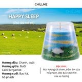  Nến thơm tranh cát Chillme handmade DIY làm quà tặng sinh nhật khử mùi phòng 