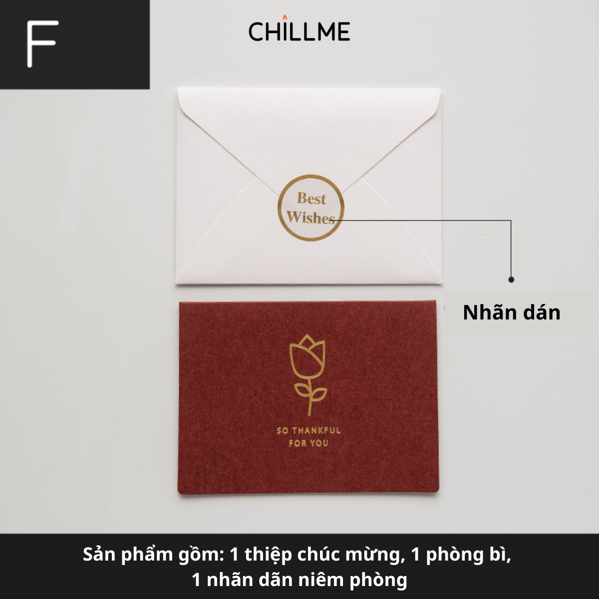  Thiệp hàn quốc cao cấp chúc mừng sinh nhật, người yêu, cảm ơn khách hàng hoạ tiết đơn giản tinh tế - HK031 