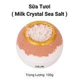  Viên thả bồn tắm muối biển dưỡng ẩm da xoá bỏ mụn lưng 100g Chillme tươi mới 