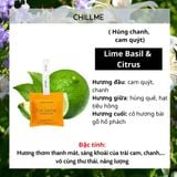  Túi thơm treo xe ô tô Chillme khử mùi hương nước hoa làm thơm phòng ngủ tủ quần áo 3 tầng hương 