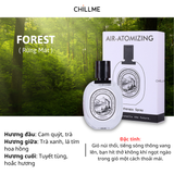  Xịt thơm quần áo Chillme hương nước hoa thơm mát 35ml 