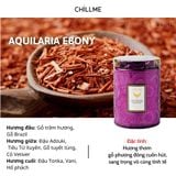  Nến thơm tinh dầu size L Chillme 785g sáp đậu nành không khói hương thơm thư giãn nhẹ nhàng 