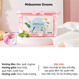  Viên giặt xả quần áo Chillme 4 trong 1 hương nước hoa khử khuẩn và Làm mềm vải thơm mát ( hộp 30 viên ) 