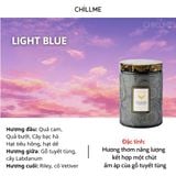  Nến thơm tinh dầu size L Chillme 785g sáp đậu nành không khói hương thơm thư giãn nhẹ nhàng 